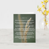 詩篇23: 1-6 カード (黄色い花)