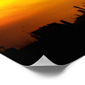 詩篇23:4教会 ポスター (角)