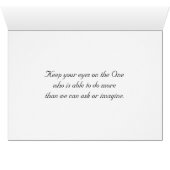 詩篇23:5あなたは私の頭に油カードを塗った (内部横(下))