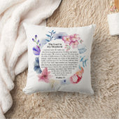 詩篇23 NKJV主はわたしの羊飼いだ クッション (ブランケット)