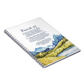 詩篇23 NKJV主はわたしの羊飼いだ ノートブック (右側)