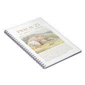 詩篇23 NKJV主はわたしの羊飼いだ ノートブック (右側)