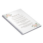 詩篇23 NKJV主はわたしの羊飼いだ ノートブック (右側)