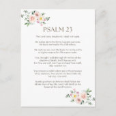 詩篇23 NKJV主はわたしの羊飼いだ ポストカード (正面)