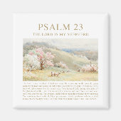 詩篇23 NKJV主はわたしの羊飼いだ マグネット (正面)