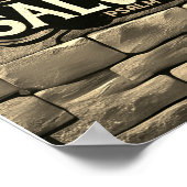 詩篇27:1キリスト教のポスター ポスター (角)