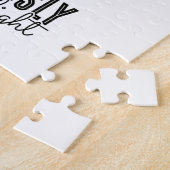 詩篇27:1主は私の光と救いの聖書である ジグソーパズル (側面)