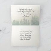 詩篇27:1主は私の光と私の救いである。 カード (内部)