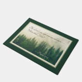 詩篇27:1主は私の光と私の救いである。 ドアマット (アングル)