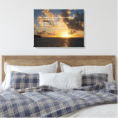 詩篇27 1主は私の光 キャンバスプリント (インサイチュ (寝室))