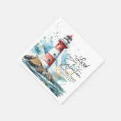 詩篇27:1聖書LORDは私の光と救いである スタンダードカクテルナプキン (角)