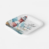 詩篇27:1聖書LORDは私の光と救いである ペーパープレート (傾斜あり)