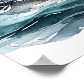 詩篇27:1聖書LORDは私の光と救いである ポスター (角)