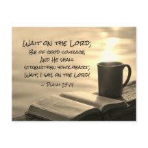 詩篇27:14主を待つ、聖書の聖句