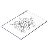 詩篇27:14聖書の聖句ノート ノートブック (左側)