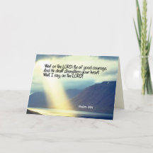 詩篇27:14 Wait on the LORD Bible Verse海