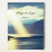 詩篇27:14 Wait on the LORD Bible Verse海 プランナー手帳 (裏面)