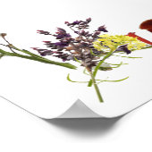 詩篇27:1、主よ、私が恐れるのは、壁の装飾 ポスター (角)