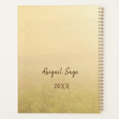 詩篇27:4主なる聖書の願い事 プランナー手帳 (裏面)