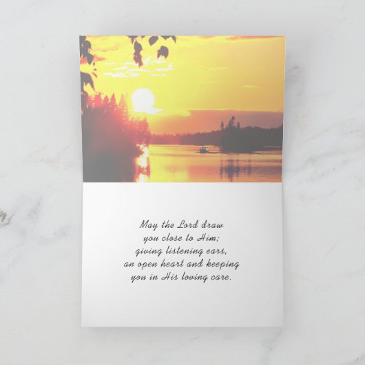 詩篇27:8あなたの顔主わたしは聖書を求める カード (内部)