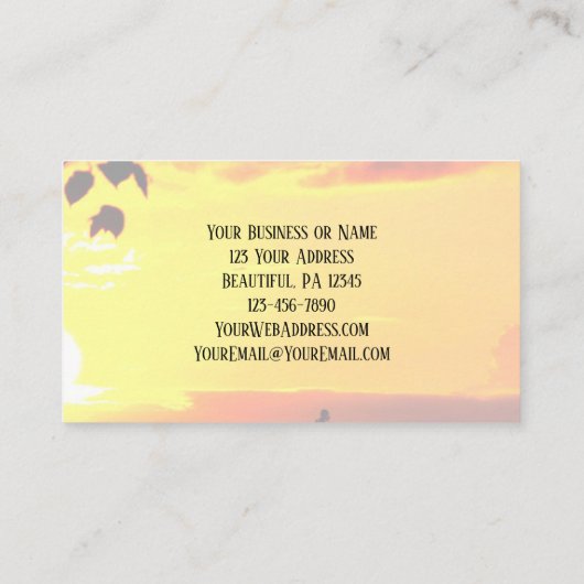 詩篇27:8あなたの顔主わたしは聖書を求める 名刺 (裏面)