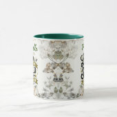 詩篇28:7主なる私の力と盾のカスタム マグカップ (中央)