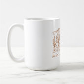 詩篇28:7主はわが力 コーヒーマグカップ (左)
