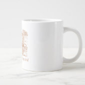 詩篇28:7主はわが力 ジャンボコーヒーマグカップ (右)