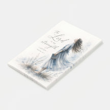 詩篇28:7 水彩画の「主は私の力」デザイン