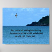 詩篇30:11 ポスター (正面)