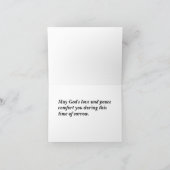 詩篇30:5 泣きみは夜の間こそ続く カード (内部)