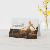 詩篇32:7あなた方は私の隠れ場所である聖書の聖句 カード (黄色い花)