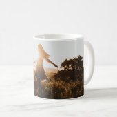 詩篇32:7あなた方は私の隠れ場所である聖書の聖句 コーヒーマグカップ (正面右)