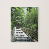 詩篇32:8わたしはあなたとあなた教えに指示する… ジグソーパズル (縦)