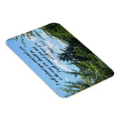 詩篇32:8わたしはあなたとあなた教えに教える マグネット (右側)