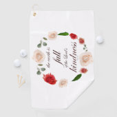 詩篇33人の親切 ゴルフタオル (インサイチュ)