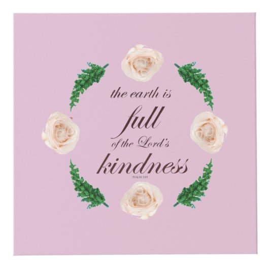 詩篇33人の親切 フォトキューブ (正面)