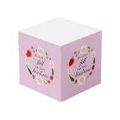 詩篇33人の親切 フォトキューブ (裏面アングル)