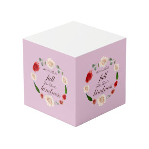 詩篇33人の親切 フォトキューブ