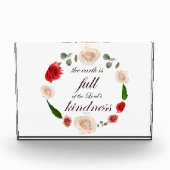 詩篇33人の親切 フォトブロック (正面)