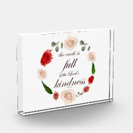 詩篇33人の親切 フォトブロック