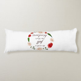 詩篇33人の親切 ボディピロー