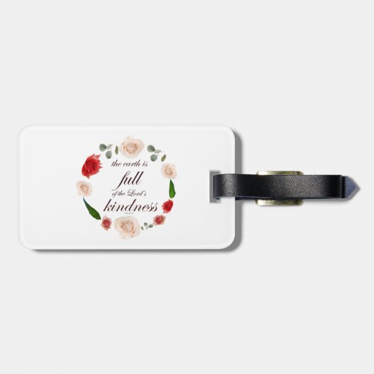 詩篇33人の親切 ラゲッジタグ (裏面横)