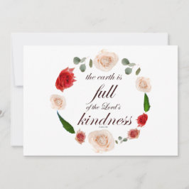 詩篇33全ての優しさ 招待状