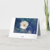 詩篇33:18彼の絶え間ない愛の中の希望、聖なる書物、 経典 カード (裏面)