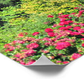 詩篇33:5地球は善に満ちている… ポスター (角)