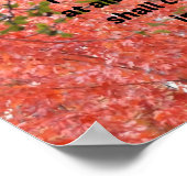 詩篇34:1わたしは賛美常に主を迎える ポスター (角)