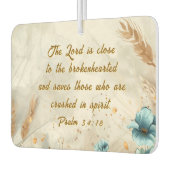 詩篇34:18主は心の兄弟なる聖書に近い カーエアーフレッシュナー (左)