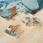 詩篇34:18主は心の兄弟なる聖書に近い ジグソーパズル (側面)