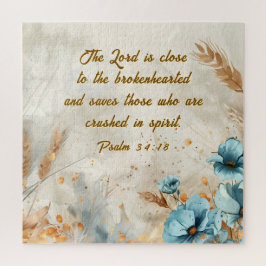 詩篇34:18主は心の兄弟なる聖書に近い ジグソーパズル